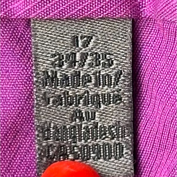 CK mens button up collar dress shirt formal button sleeve extreme slim no iron - Picture 3 of 7